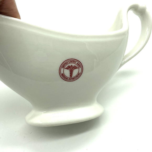Vintage US Army Medical Department McNicol 1942‎ Gravy Boat - Picture 7 of 8